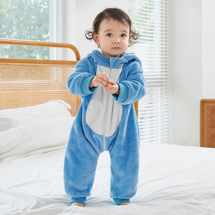 Blå Bjørn Kostume til Børn – Blødt og Lunefuldt Dyrekostume