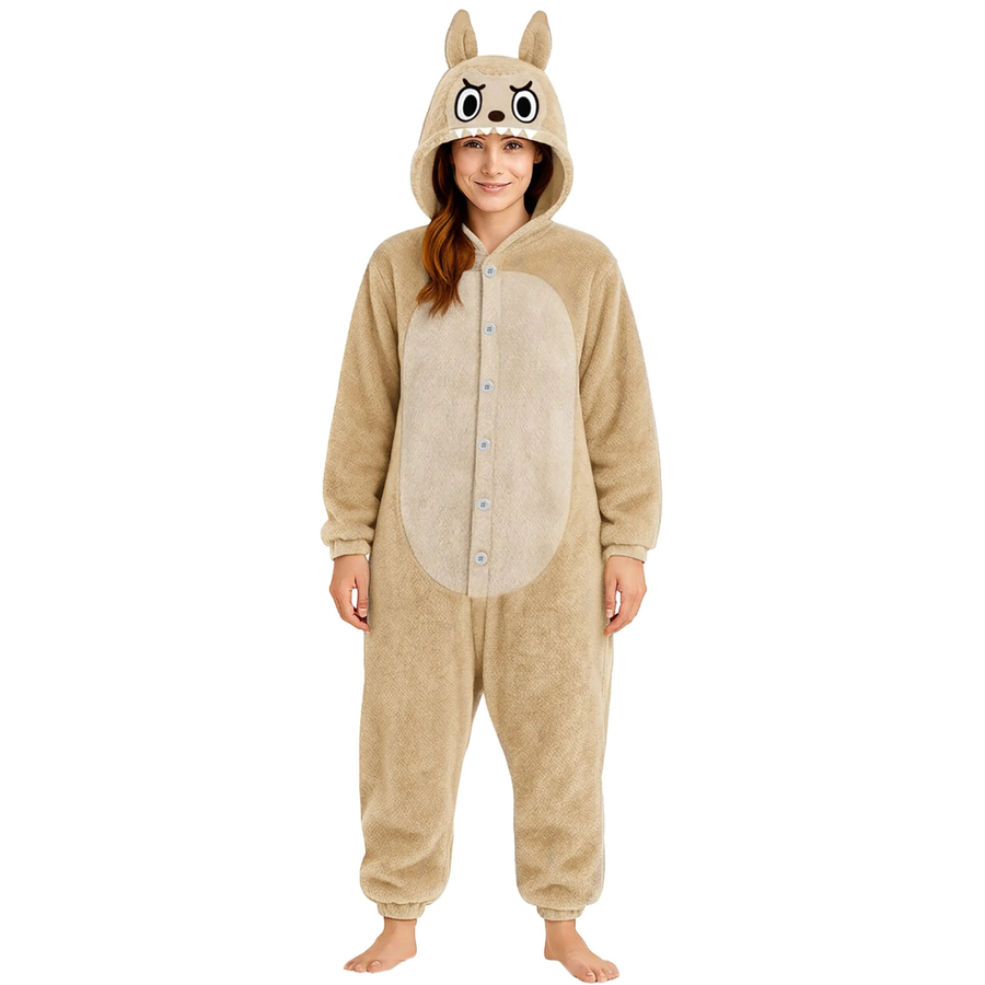 Labubu Kostume til Voksne - Beige