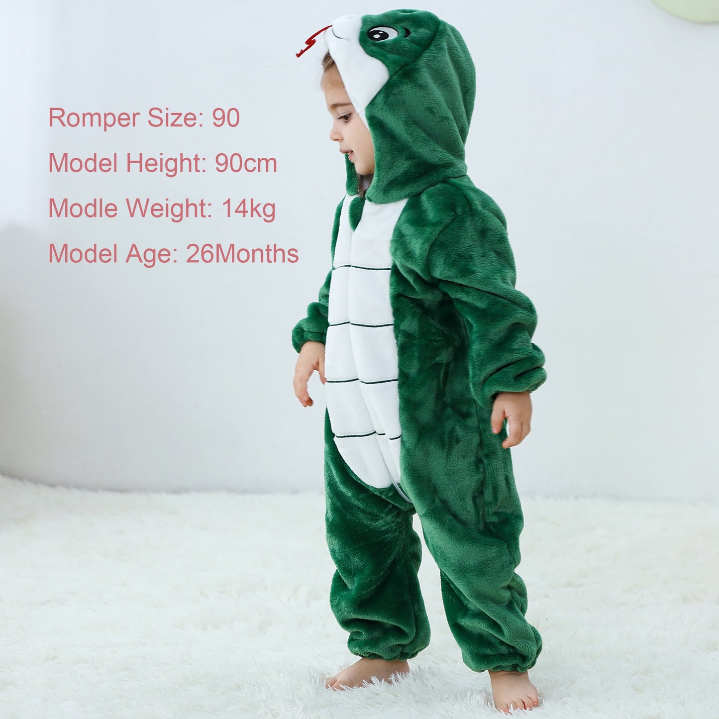 Slange Kostume til Småbørn