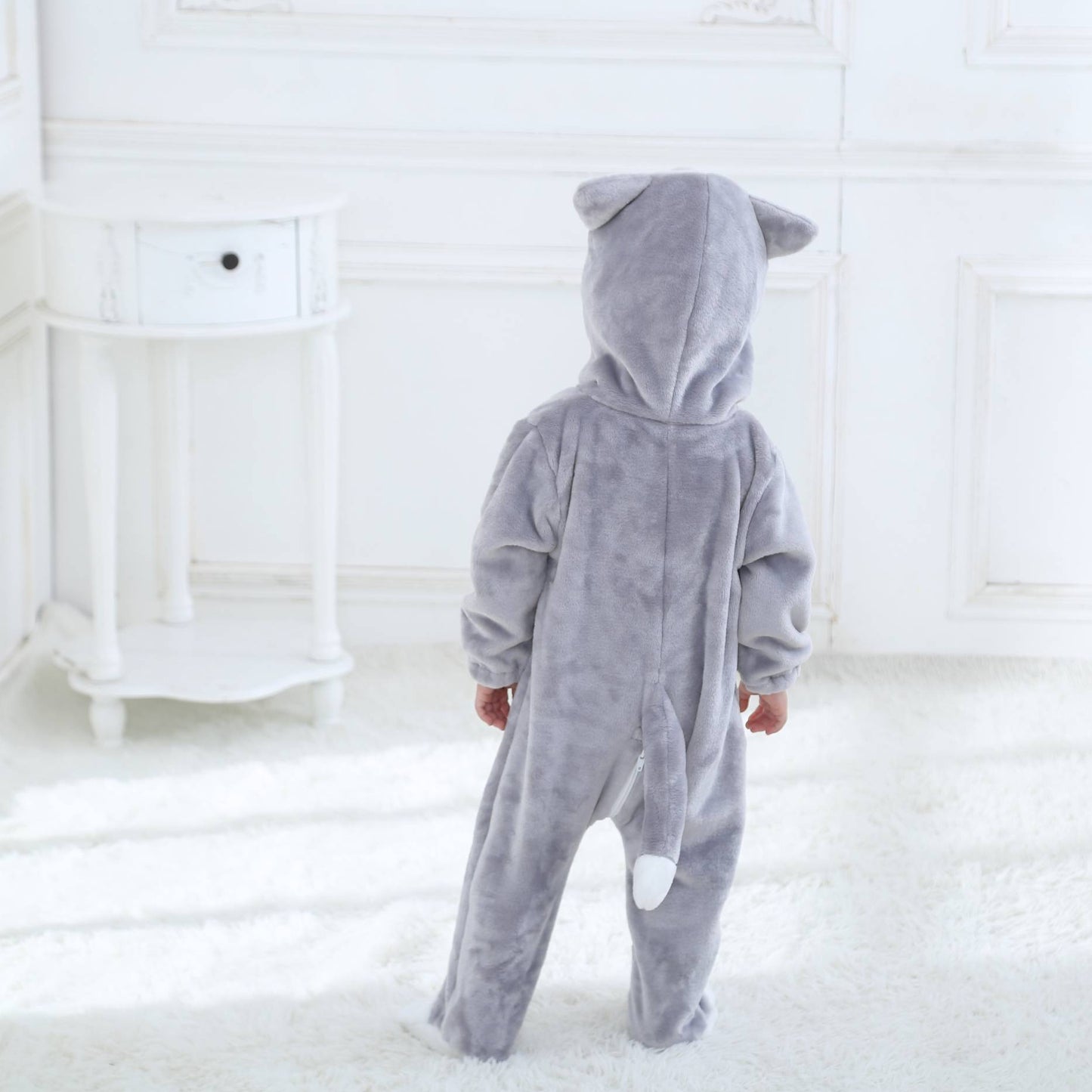 Grå Kat Kostume til Børn 0-6 år