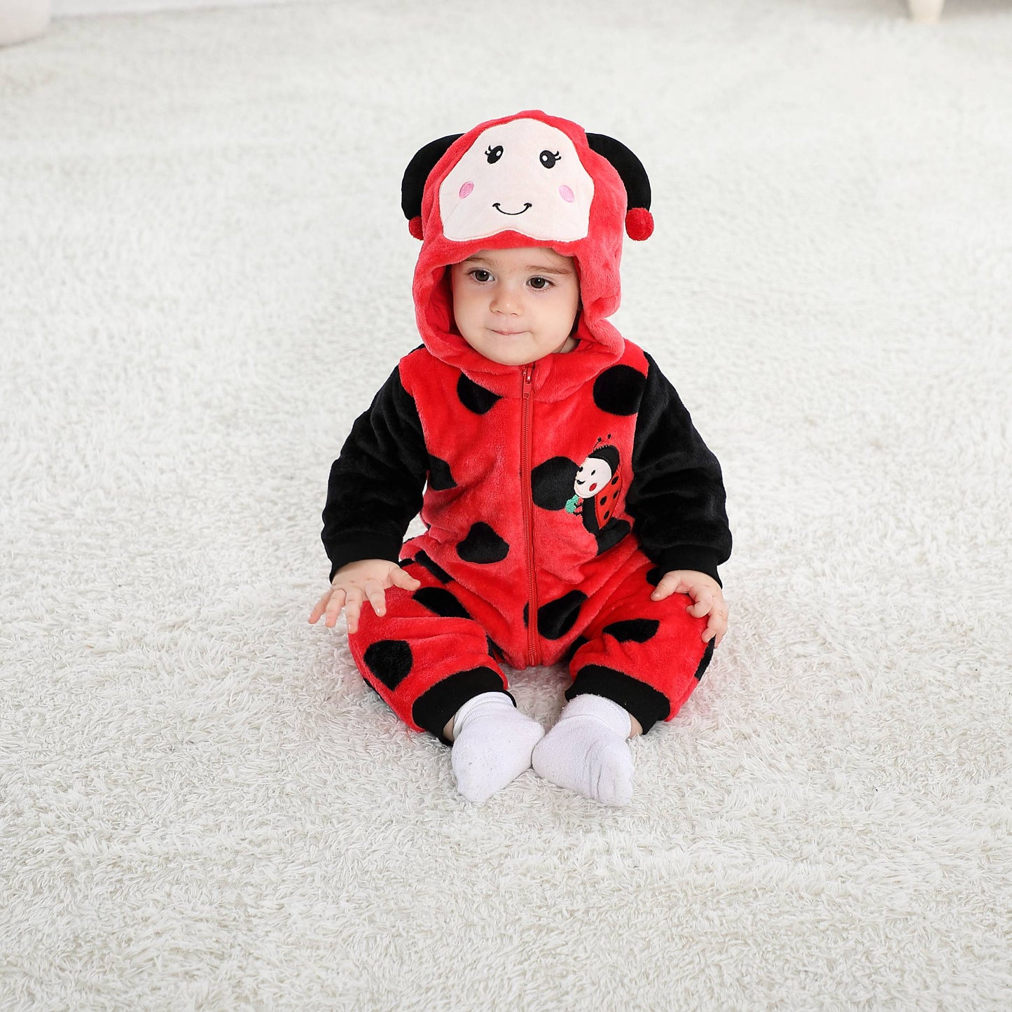 Mariehøne Kostume til Børn 0-6 år