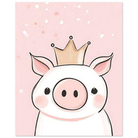 Sød prinsessegris plakat