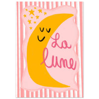 La Moon Poster
