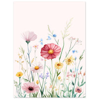 De smukke blomster Plakat