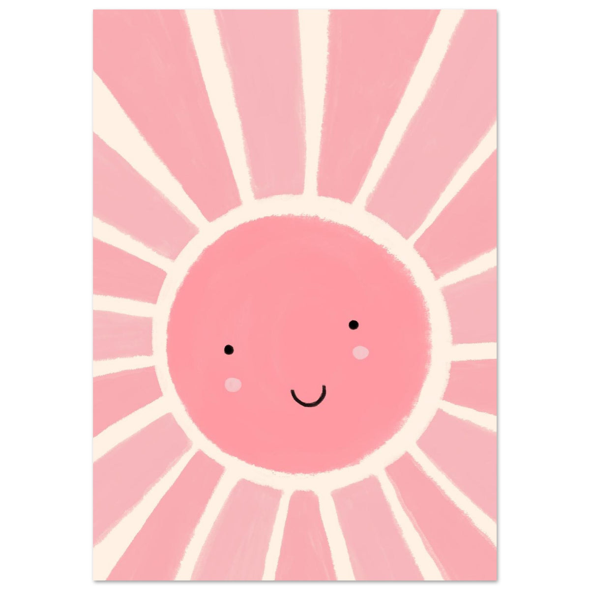 Pink sol Plakat