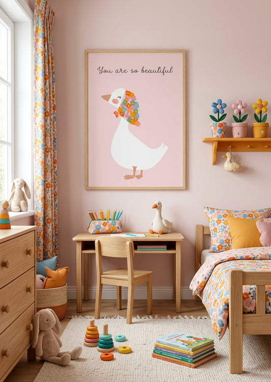 lyseroed-boernevaerelse-plakat-80-10