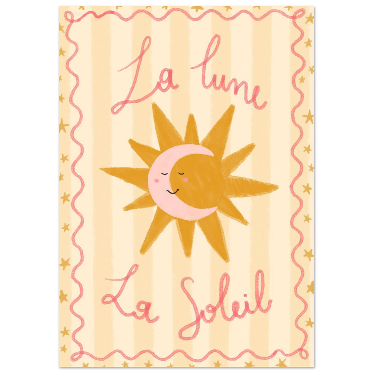 La moon Plakat