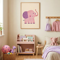 Sød elefant plakat