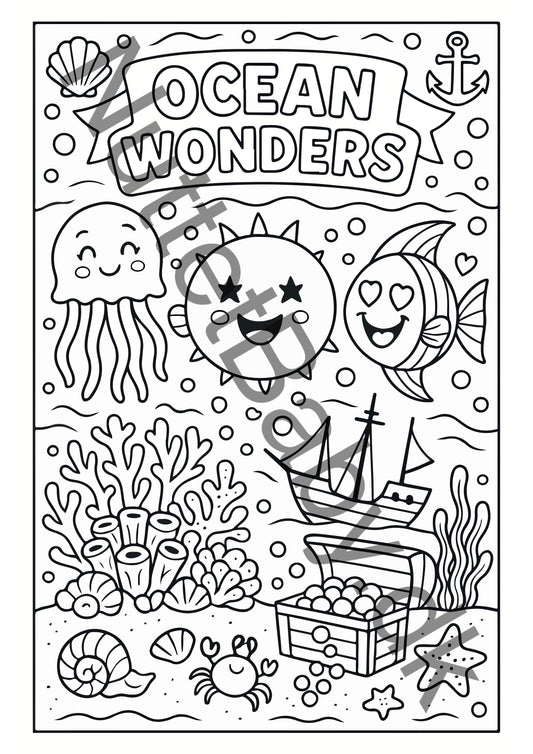 Ocean Wonders farvelægning