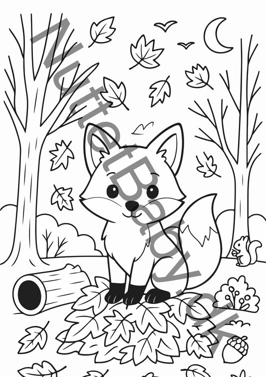 Sød ræv farvelægning