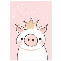 Sød prinsessegris plakat