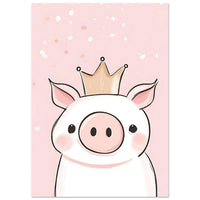 Sød prinsessegris plakat