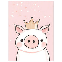 Sød prinsessegris plakat