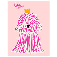 Prinsesse hunden Plakat