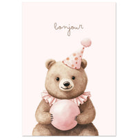 Fødselsdags bjørnen Plakat