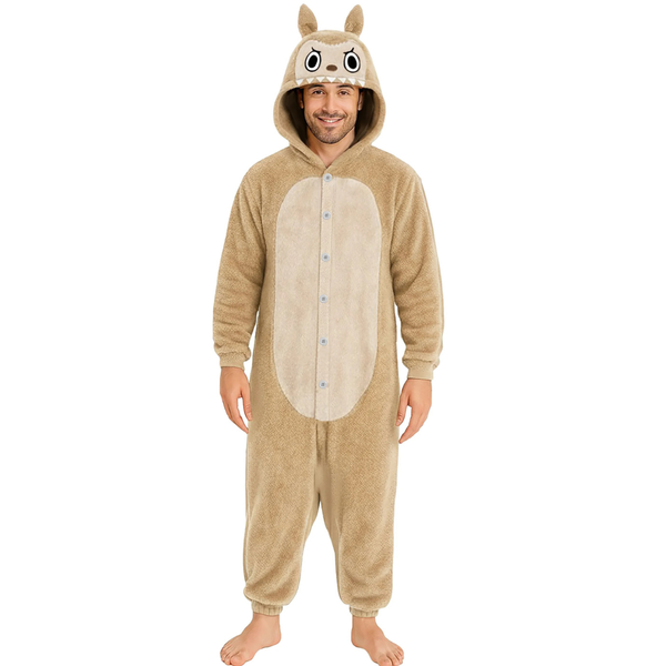 Labubu Kostüm für Erwachsene - Beige
