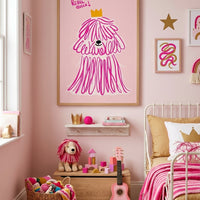 Prinsesse hunden Plakat