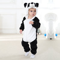 Panda Børnekostume