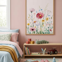 De smukke blomster Plakat