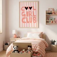 Cooler Mädchenclub Poster