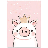 Sød prinsessegris plakat