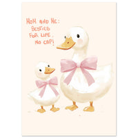 Mama und Entlein Poster