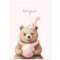 Fødselsdags bjørnen Plakat