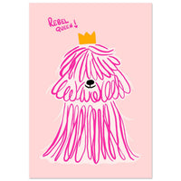 Prinsesse hunden Plakat