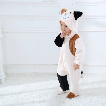 Beige Kat Kostume til Børn 0-6 år