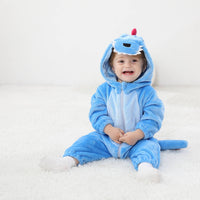 Blaues T-Rex-Kostüm für Kinder