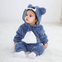 Blå Koala Børnekostume