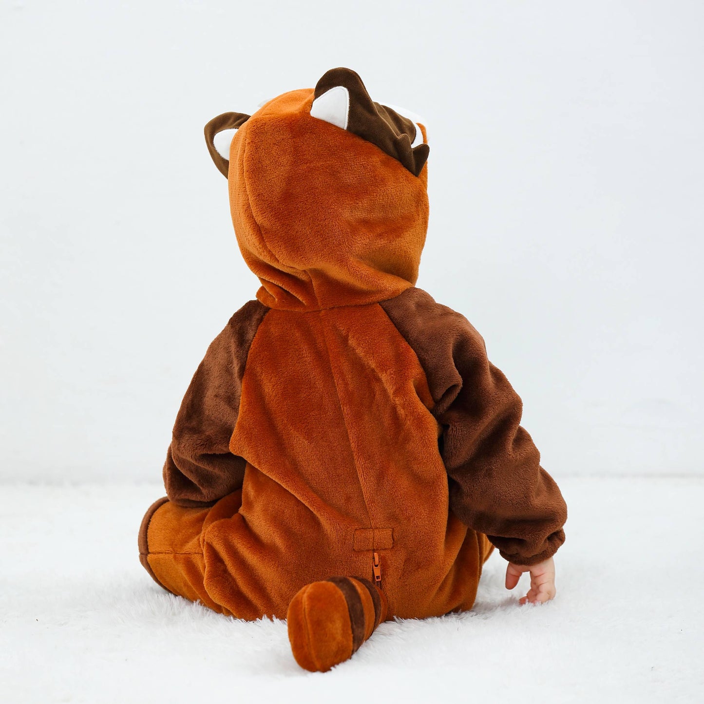 Brun Vaskebjørn Kostume til Børn 0-6 år