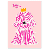 Prinsesse hunden Plakat