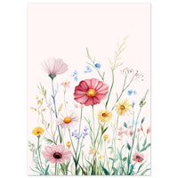 De smukke blomster Plakat