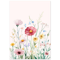 De smukke blomster Plakat