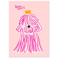 Prinsesse hunden Plakat