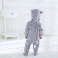 Grå Kat Børnekostume
