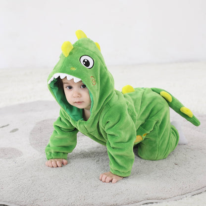 Grøn Haj Kostume til Børn 0-6 år