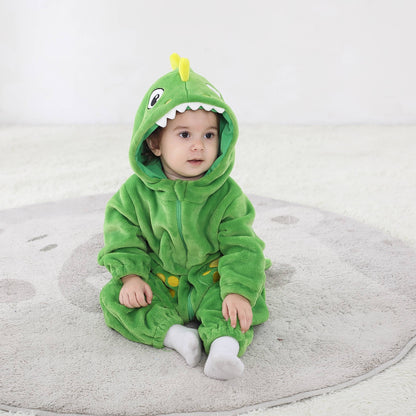 Grøn Haj Kostume til Børn 0-6 år