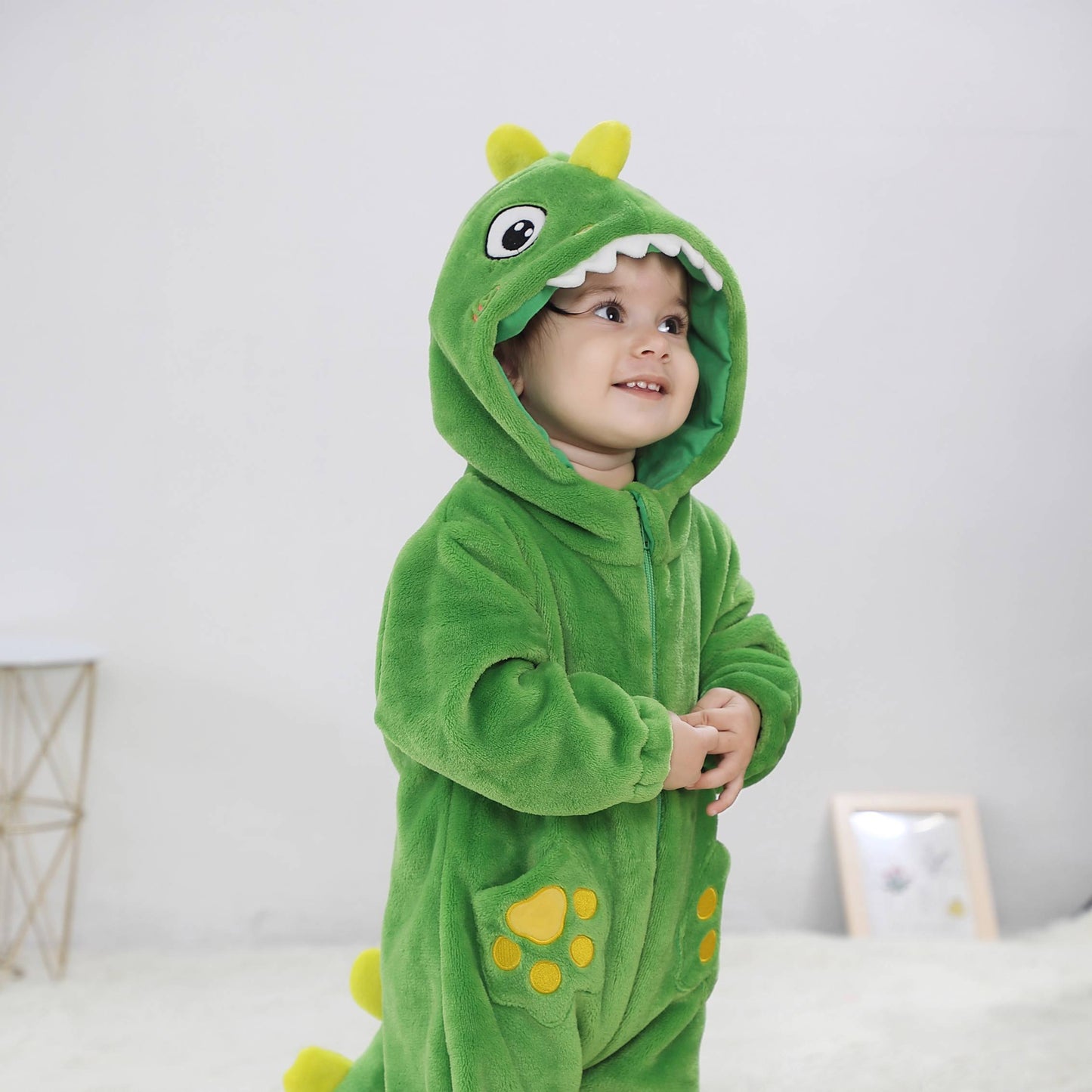 Grøn Haj Kostume til Børn 0-6 år