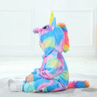 Bläuliches Einhornkostüm für Kinder
