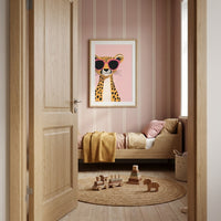 Pink Gepard Plakat