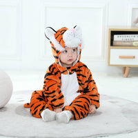 Orange Tiger Børnekostume