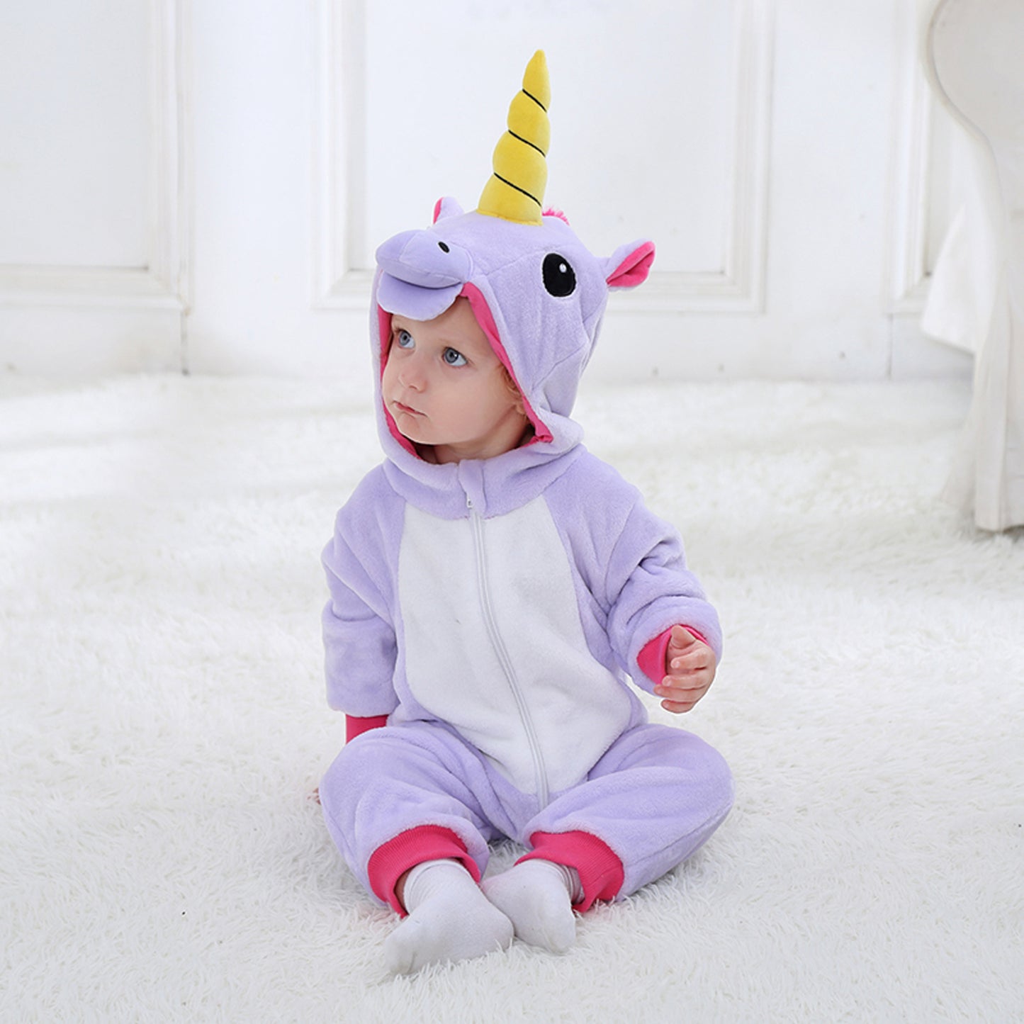 Lilla Enhjørning Kostume til Børn 0-6 år