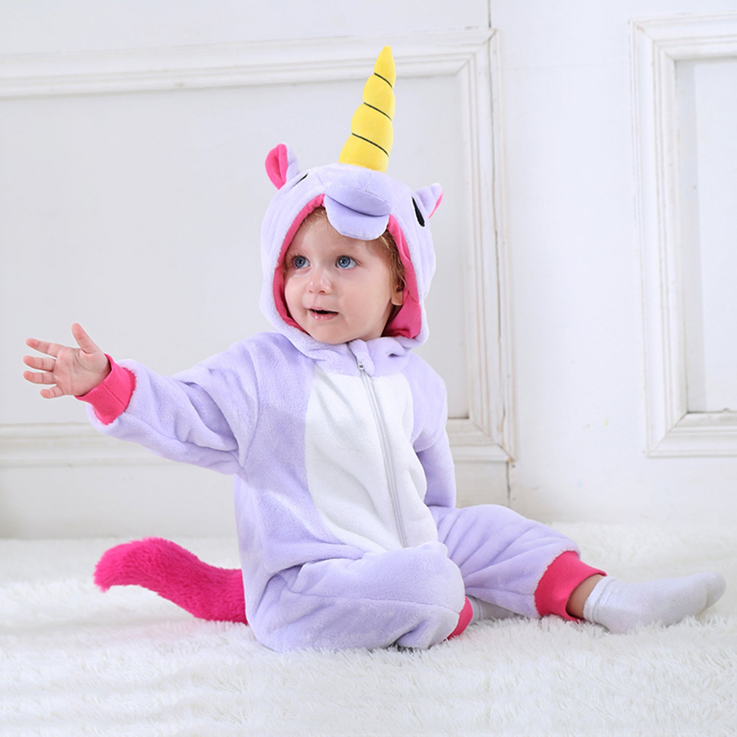 Lilla Enhjørning Kostume til Børn 0-6 år