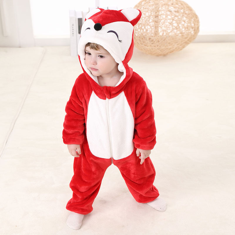 Rød Ræv Kostume til Børn 0-6 år