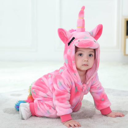 Stjerne Enhjørning Kostume til Børn 0-6 år