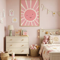 Pink sol Plakat