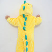 Gul T-Rex Børnekostume